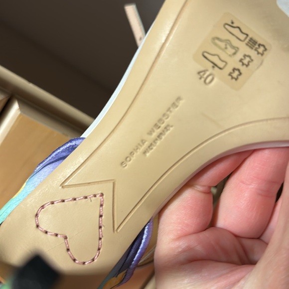 SOPHIA WEBSTER Multicolor Chiara Heeled Sandals - Picture 7 of 7